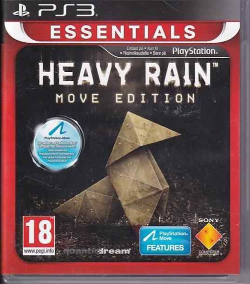 Heavy Rain Move Edition - Essentials - PS3 (B Grade) (Genbrug)